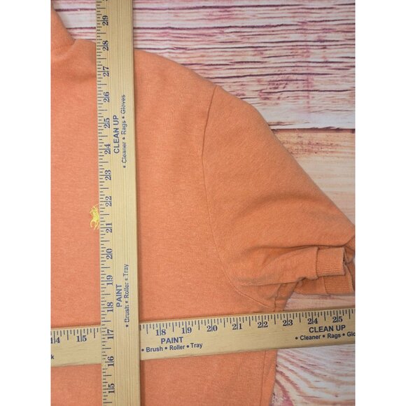 Polo Ralph Lauren Mens Orange Polo Shirt Medium - Picture 7 of 7